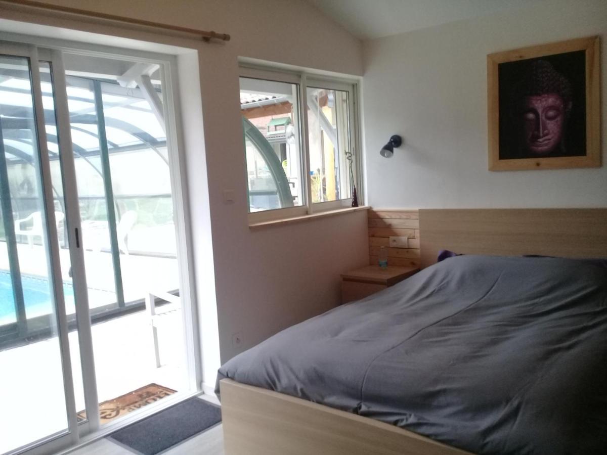 Chambre Avec Jacuzzi Privatif "Le Pecher" Saillans  Eksteriør bilde